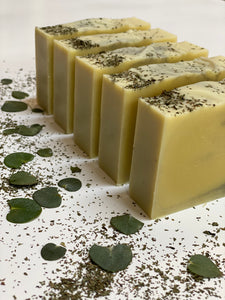 "Eucalyptus Mint" (Infused Eucalyptus/Peppermint Soap)