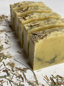 "Lemongrass Swirl" (Infused Lemongrass Soap)